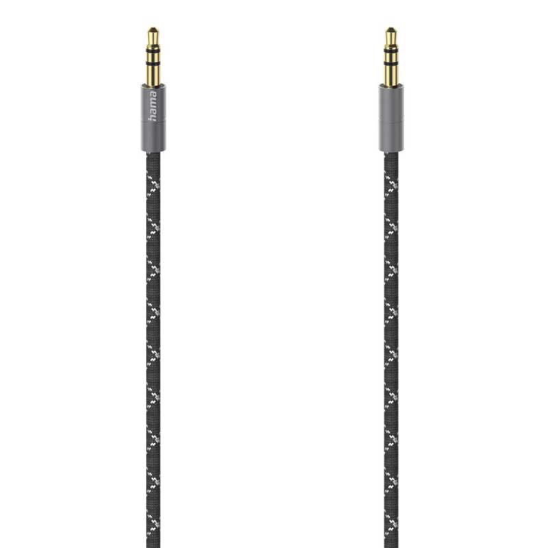 Audio and Video | Jack 3.5 mm 0.75 m HQ Cable Black Audio & Video Audio & Video