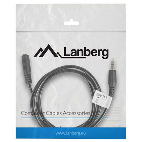 Audio and Video | Jack 3.5 mm M/H Cable 1.5 m Black Audio & Video Audio & Video