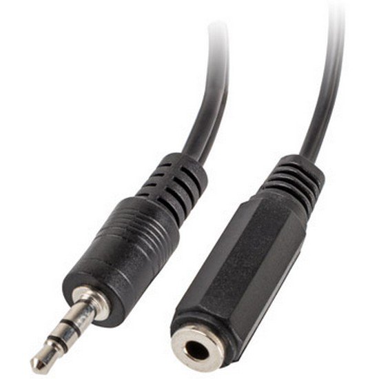 Audio and Video | Jack To 2x M/H Cable 10 cm Black Audio & Video Audio & Video