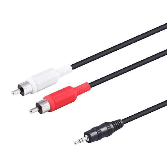 Audio and Video | Jack To RCA Cable 3.5 mm 1.5 m Black / Red / White Audio & Video Audio & Video