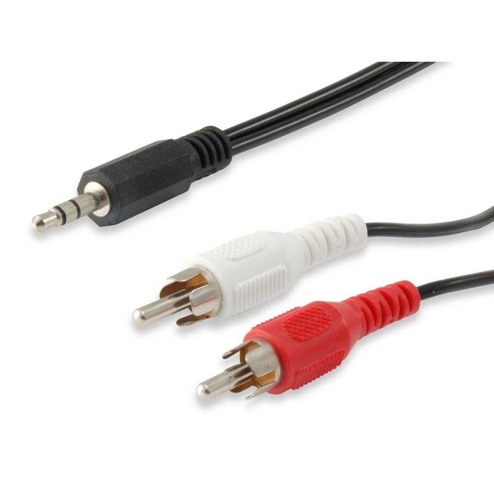 Audio and Video | Jack To RCA M/M Cable 3.5 mm 2.5 m Black / Red / White Audio & Video Audio & Video