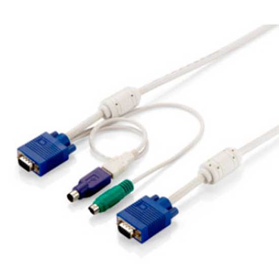 Audio and Video | KV-08031/1630 KVM Cable White Audio & Video Audio & Video