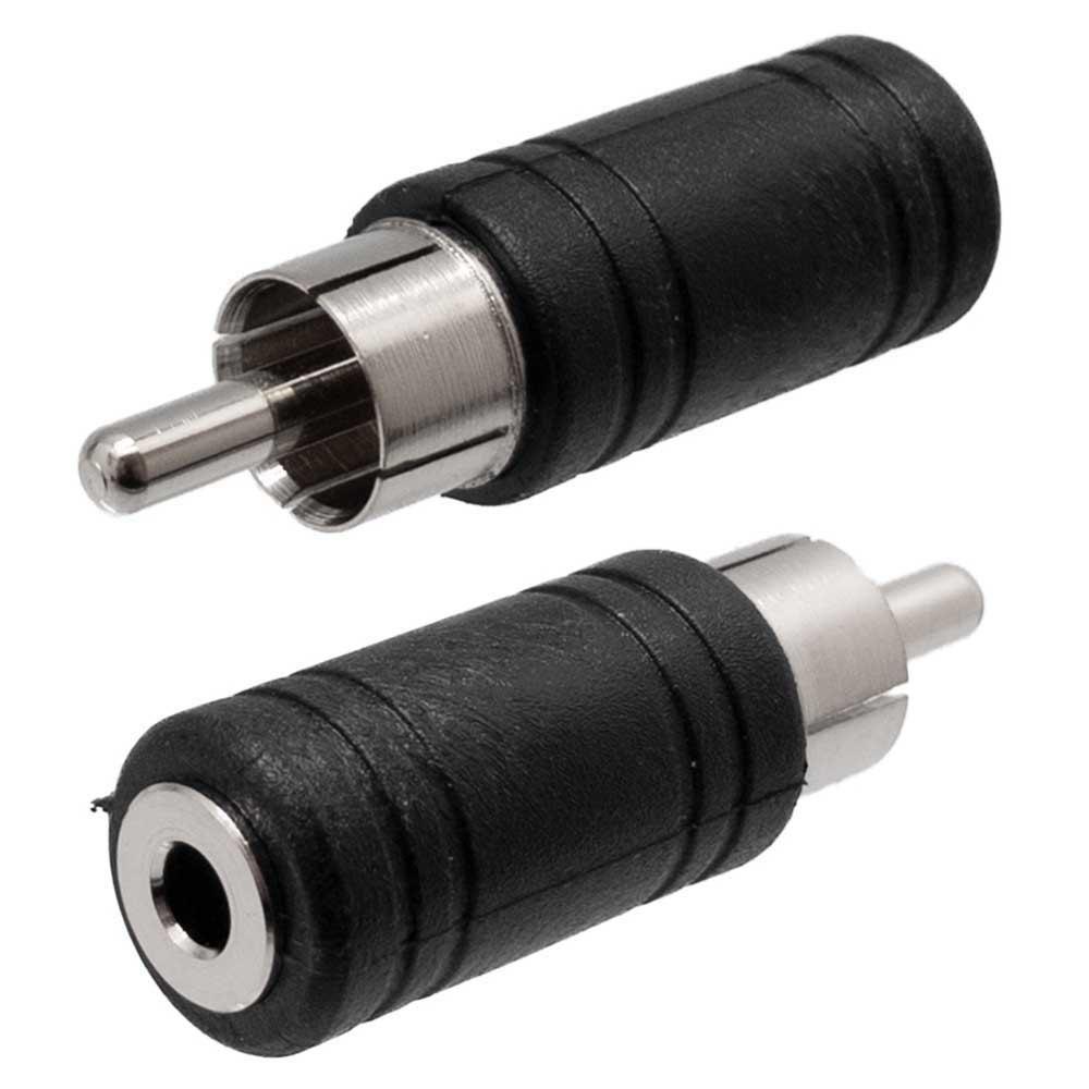 Audio and Video | Male Mono Female RCA Connector 3.5 mm Black Audio & Video Audio & Video