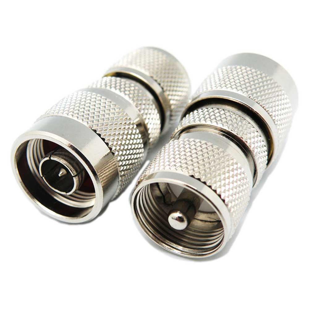 Audio and Video | Male Uhf Male N Connector Silver Audio & Video Audio & Video