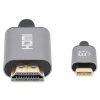 Audio and Video | MANHA-153607 HDMI to USB-C cable Black Audio & Video Audio & Video