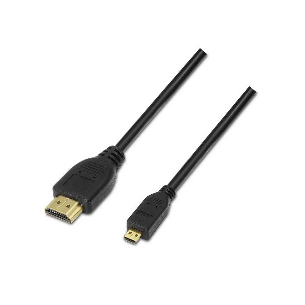 Audio and Video | Micro HDMI To HDMI High Speed+Ethernet M/M 80 cm Black Audio & Video Audio & Video