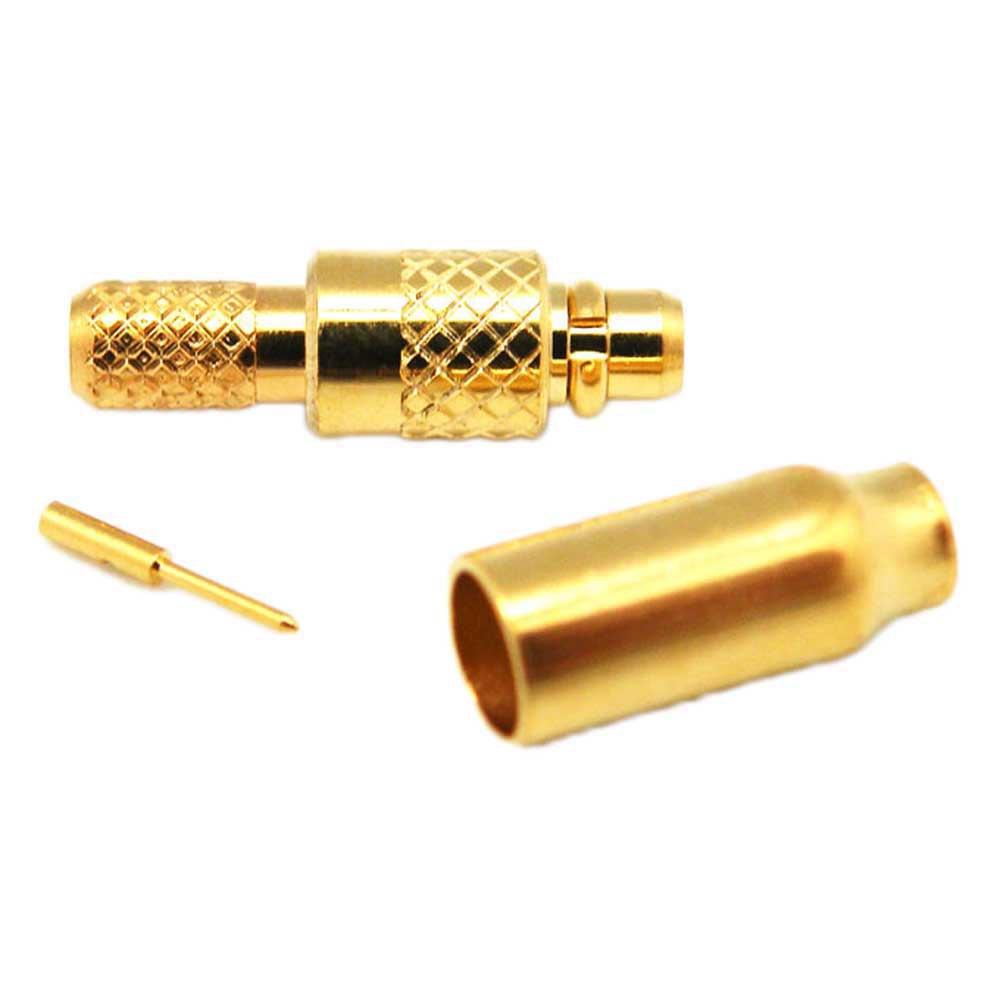 Audio and Video | Mmcx Male Crimp Dorado RG178U Connector Gold Audio & Video Audio & Video