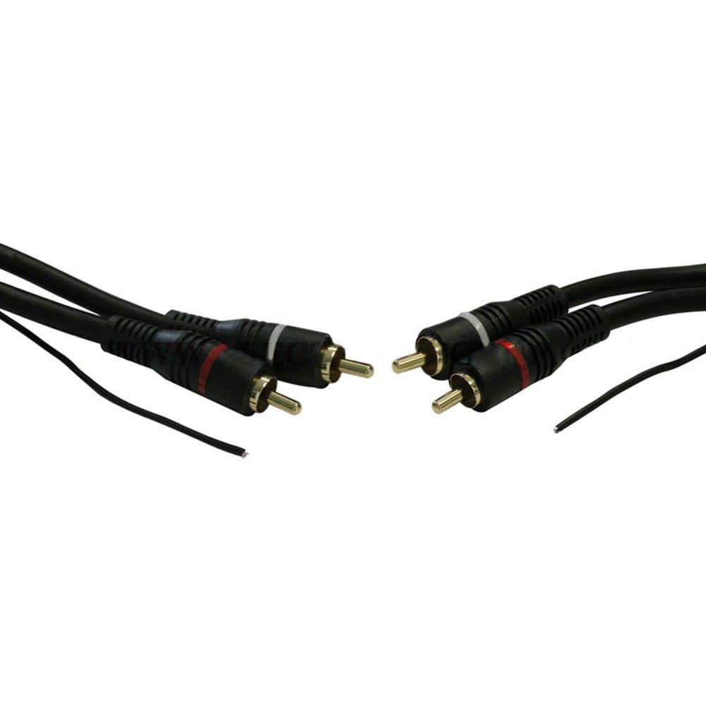 Audio and Video | OFC 2 RCA To 2 RCA Cable Male Male 3 m Black Audio & Video Audio & Video