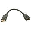 Audio and Video | Passive Converter DisplayPort 1.4 To HDMI Cable Black Audio & Video Audio & Video