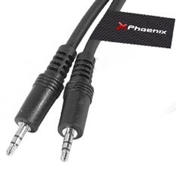 Audio and Video | PHAUDIOJACK5 Jack M/M Audio Cable 3.5 mm 5 m Black Audio & Video Audio & Video