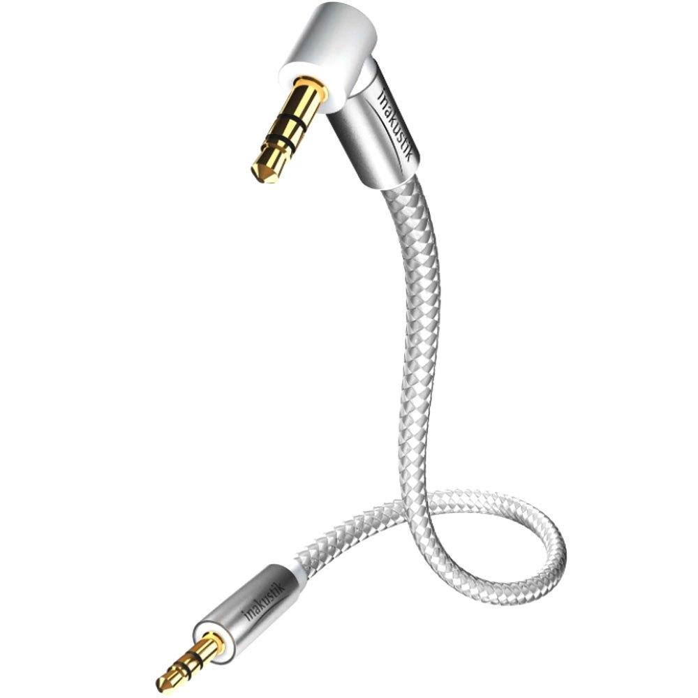 Audio and Video | Premium II MP3 3.5 Jack Plug 90 1.5 m Cable Silver Audio & Video Audio & Video