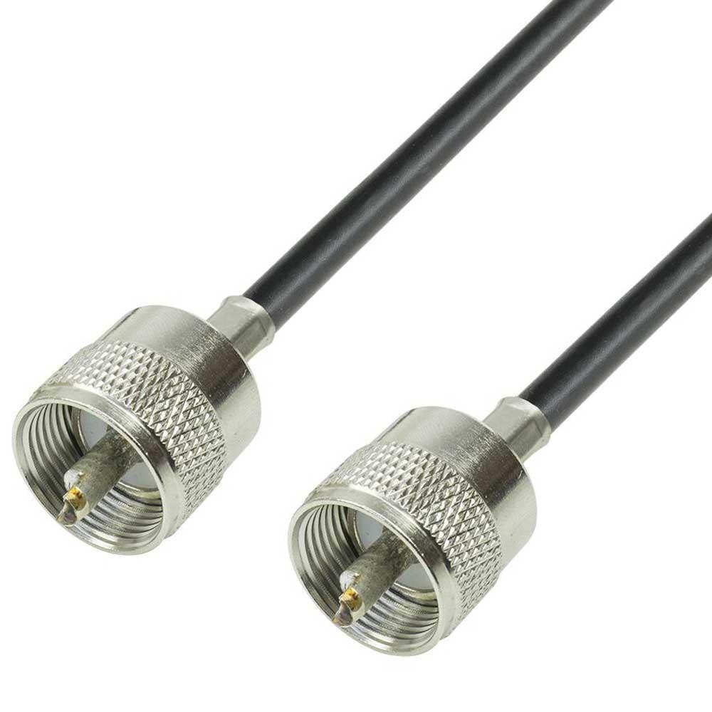 Audio and Video | R1000 RG58 Cable PL259 Plug 10 m Black Audio & Video Audio & Video