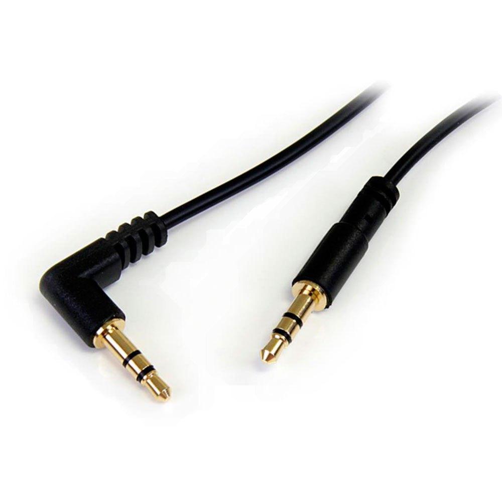 Audio and Video | To Right Angle Stereo Audio Cable 30 cm 3.5 mm Black Audio & Video Audio & Video