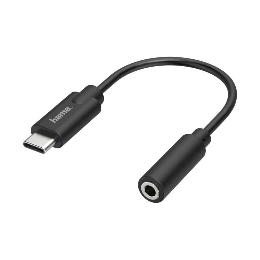 Audio and Video | USB C Jack 3.5 Cable Black Audio & Video Audio & Video