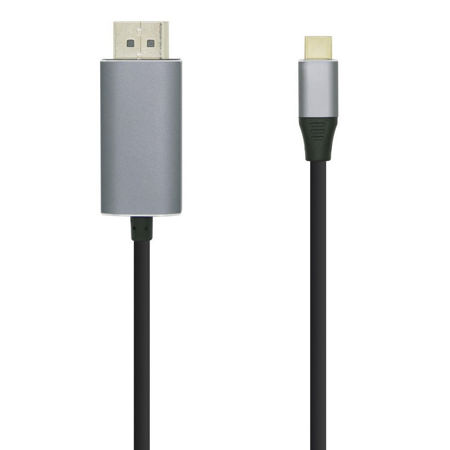 Audio and Video | USB-C To DisplayPort 4K M/M 80 cm 60Hz Black / Grey Audio & Video Audio & Video