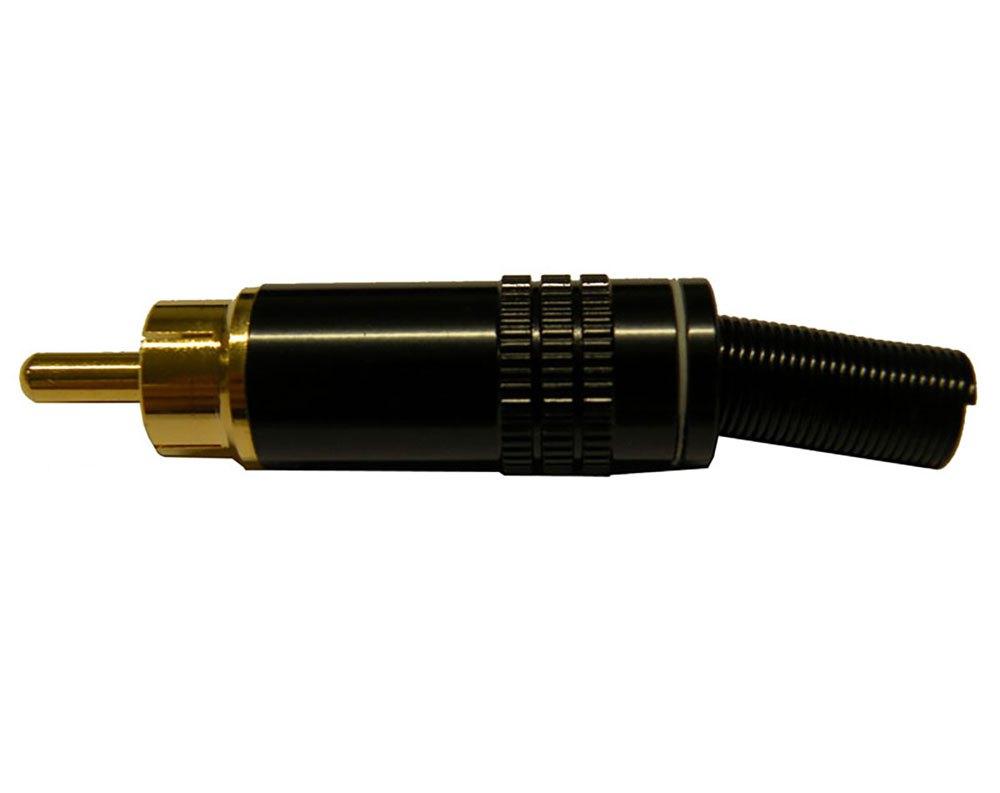 Audio and Video | White Line RCA Male Connector 6 mm Gold Audio & Video Audio & Video