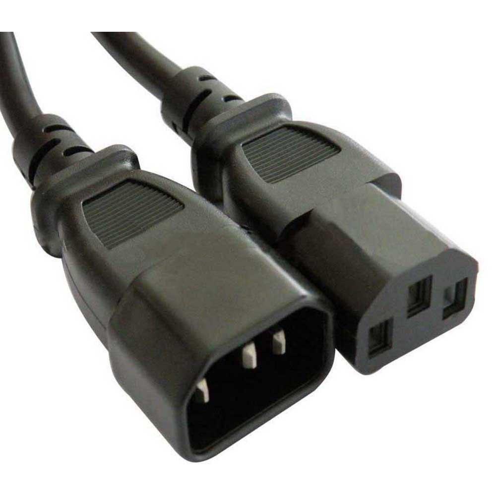 Electrical Power Cables | 2015-08 C13-C14 3P 80 cm Power Cord Black Cables Black