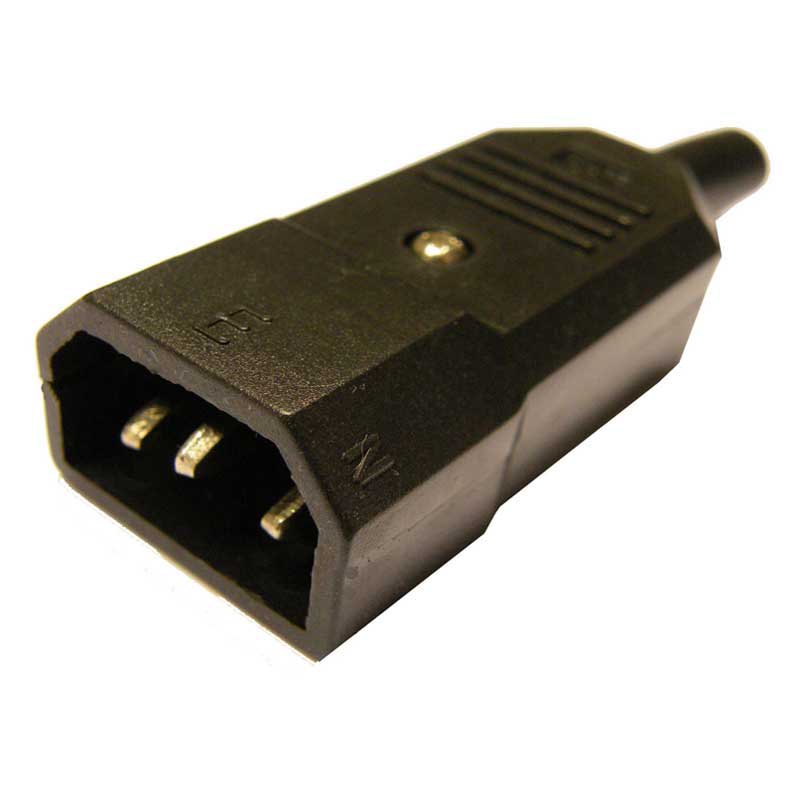 Electrical Power Cables | 2132 C14 Connector Black Cables Black