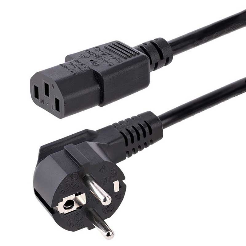 Electrical Power Cables | 713E-3M-POWER-CORD Power Cord Black Cables Black