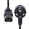 Electrical Power Cables | 713E-3M-POWER-CORD Power Cord Black Cables Black