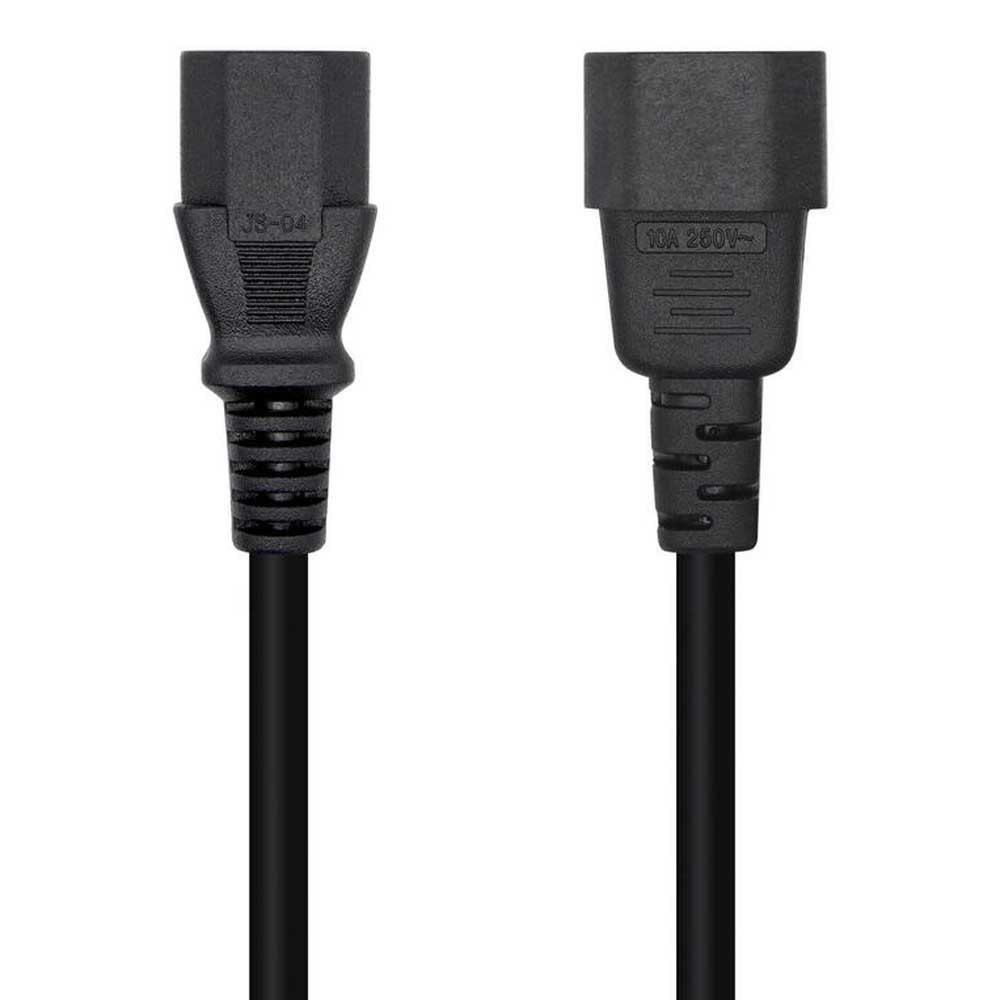 Electrical Power Cables | A132-0532IEC C13-C14 10 m Power Cord Black Cables Black