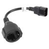 Electrical Power Cables | CA-C14E-10CC-0018-BK Power Cord Black Cables Black