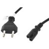 Electrical Power Cables | CA-C7CA-11CC-0030-BK 3 m Power Cord Black Cables Black