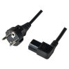 Electrical Power Cables | CEE 7-7C13 3 m Power Cord Black Cables Black