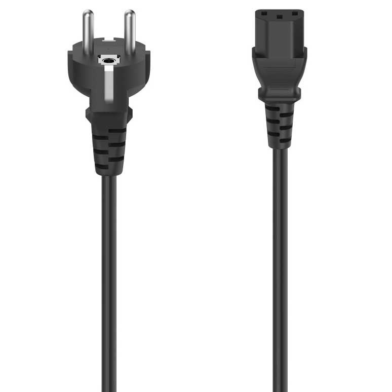 Electrical Power Cables | CPU 1.5 m Power Cord Black Cables Black