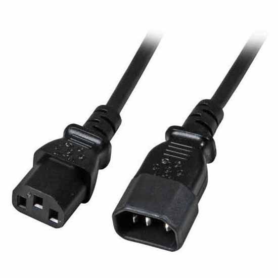 Electrical Power Cables | EK5035 C14-C13 5 m Power Cord Black Cables Black