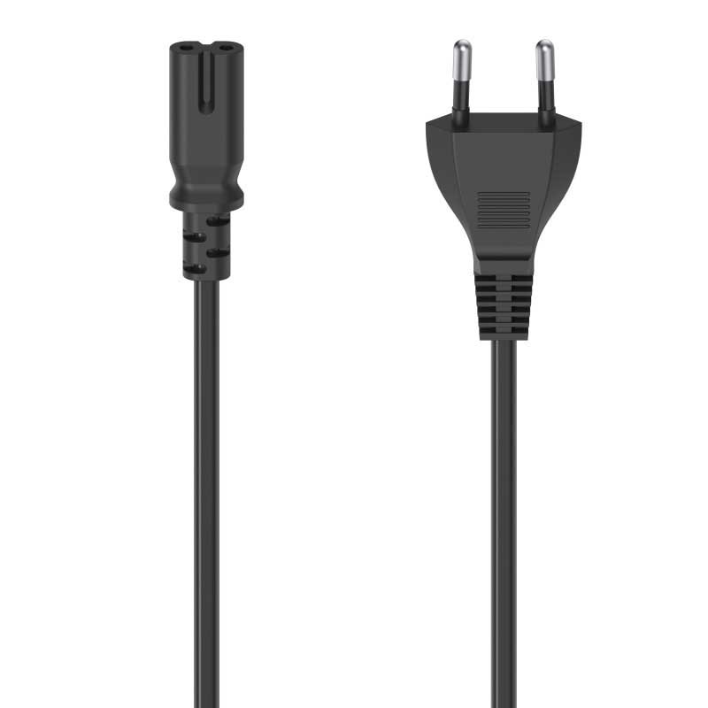 Electrical Power Cables | Eu Plug 1.5 m Power Cord Black Cables Black