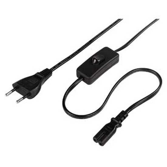 Electrical Power Cables | Eu Plug 2 m Power Cord Black Cables Black