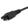 Electrical Power Cables | H05VV-F3G 3 m Power Cord Black Cables Black