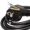 Electrical Power Cables | Lead Schuko Power Cable 220V 1.8 m Black Cables Black