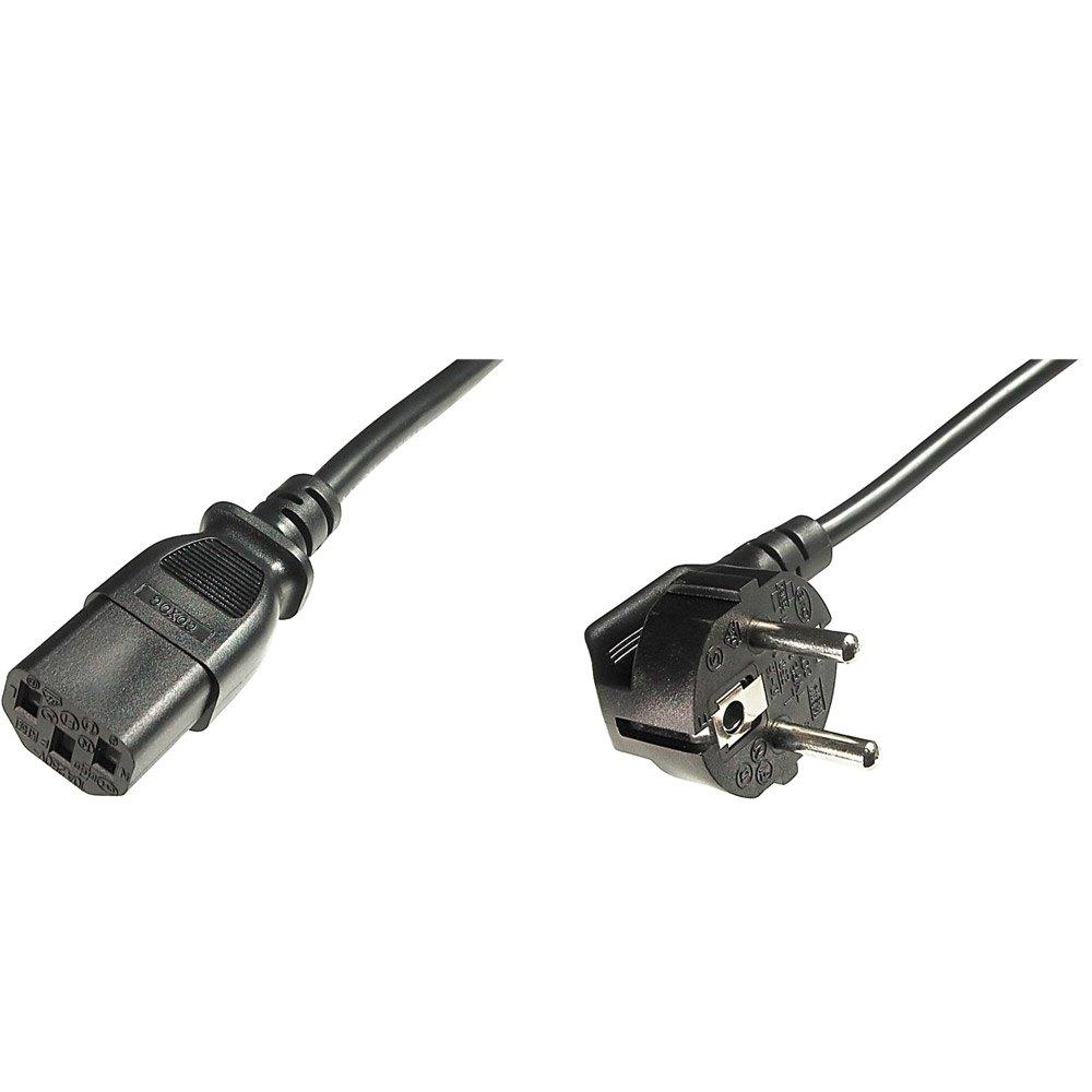 Electrical Power Cables | Power Cord Cable Schuko Black Cables Black