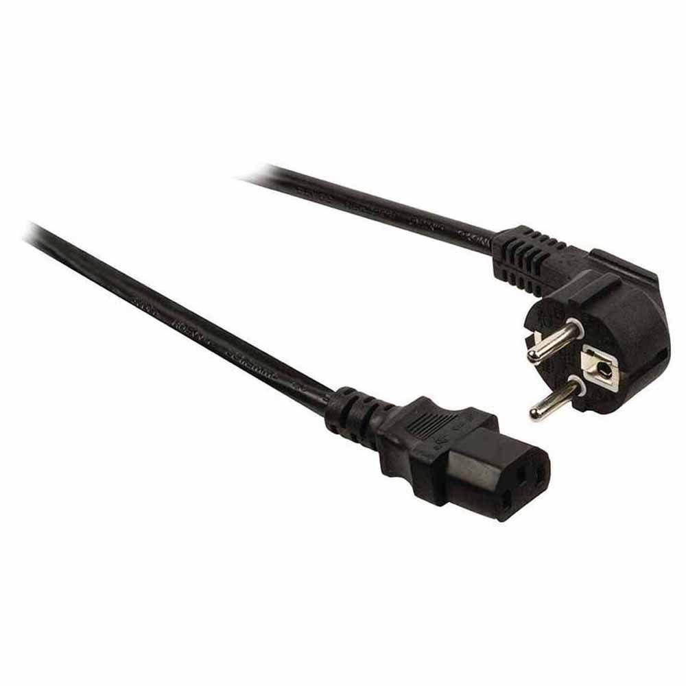 Electrical Power Cables | Schunko C13 Power Cord Black Cables Black