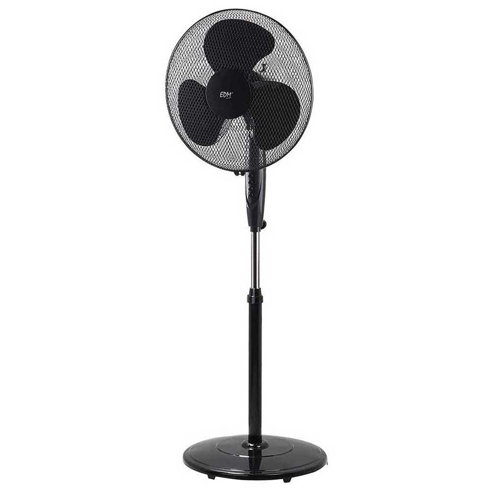 Fans | 33945 Standing Fan 110- 130 cm 45W Silver Climatization Fans