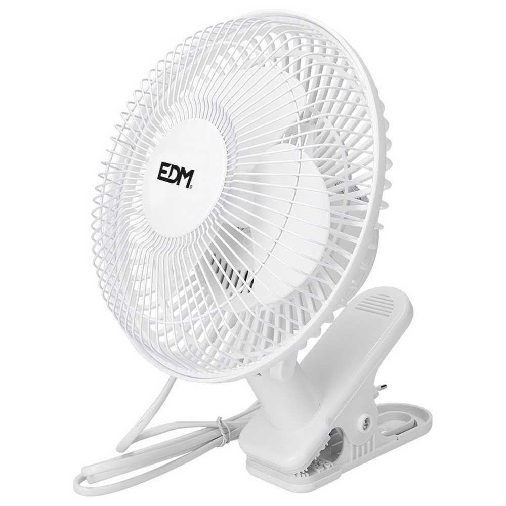 Fans | 33961 Clamp Fan 15 cm 15W White Climatization Fans