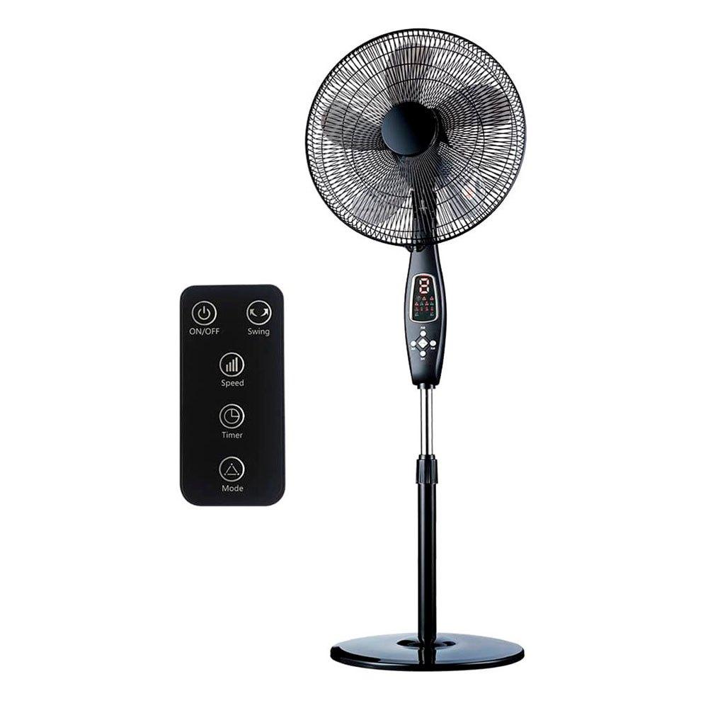 Fans | 33967 Standing Fan 110- 130 cm 45W White Climatization Fans