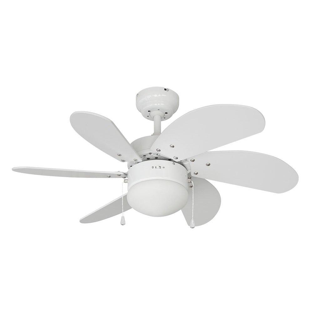 Fans | Aral 50W Ceiling Fan 76 cm White Climatization Fans