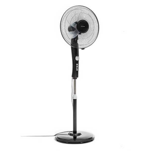 Fans | Breezinn 45W Standing Fan White / Black Climatization Black