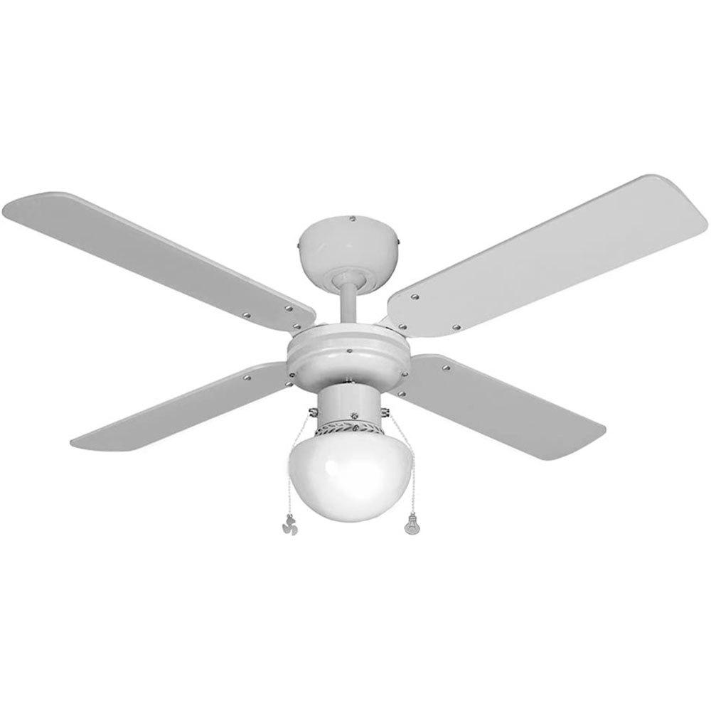 Fans | Caribe 50W Ceiling Fan 102 cm Chrome Climatization Chrome