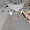 Fans | Ceiling Fan Energysilence Aero 3600 Vision Orange White Climatization Fans