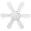 Fans | CP 117105 105 cm ceiling fan White Climatization Fans