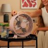 Fans | EnergySilence 400 RetroDesk table fan Black Climatization Black