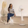 Fans | Energysilence 535 2In1 Standing Fan 40W Grey Climatization Fans