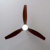 Fans | EnergySilence Aero 5275 ceiling fan Black / Dark Wood Climatization Black