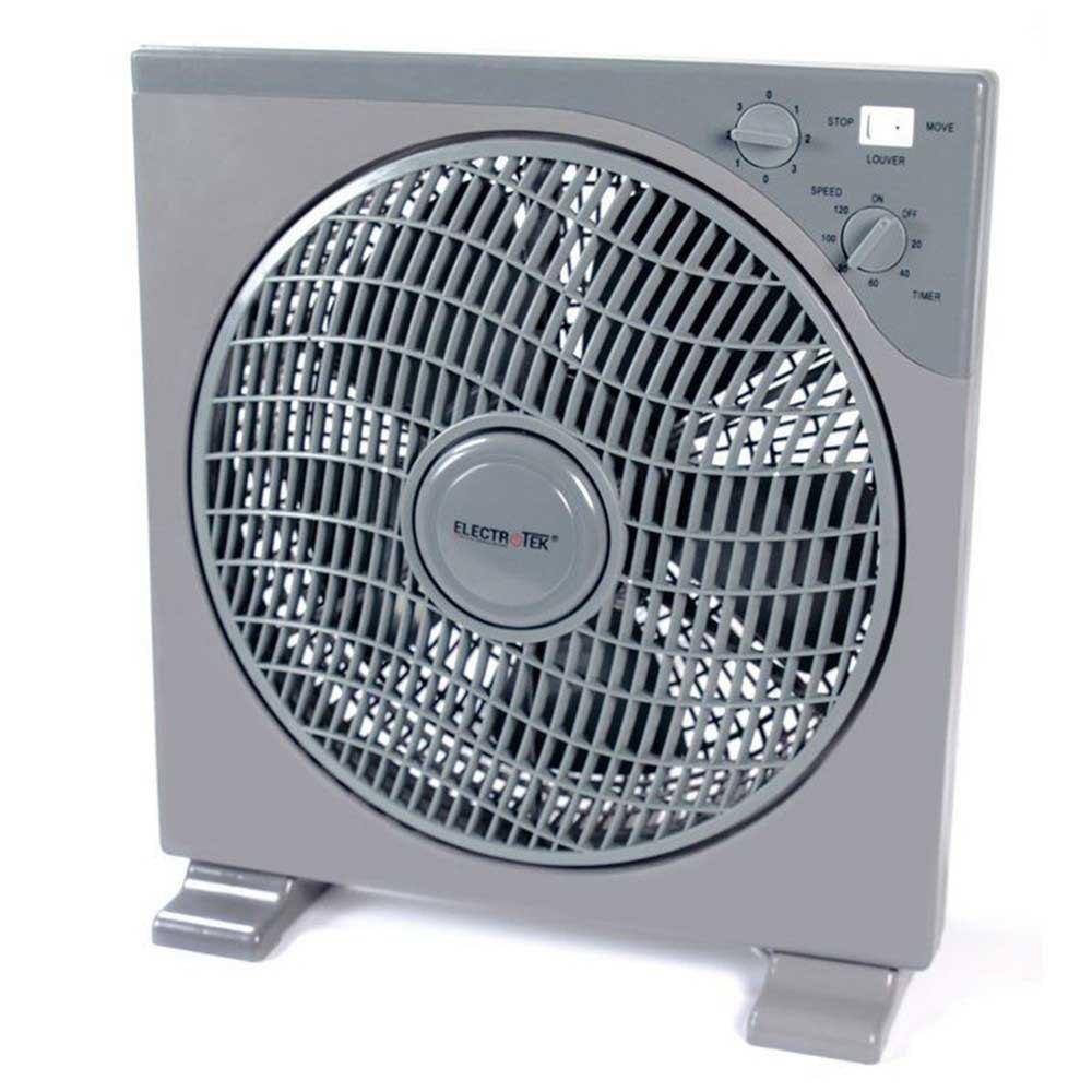 Fans | ET-F12BX 30 cm 40W Table Fan Black / Green Climatization Black