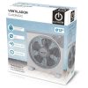 Fans | ET-F12BX 30 cm 40W Table Fan Black / Green Climatization Black