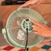 Fans | Retro standing fan White Climatization Fans